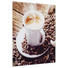 Essen & Trinken Glasbild "Black & Sweet" - Multicolor, KONVENTIONELL, Glas (20/20cm) - Eurographics