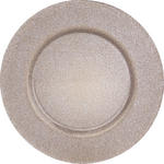 PLATZTELLER 32 cm  - Grau, LIFESTYLE, Glas (32cm) - Novel