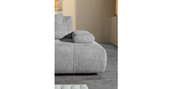 SCHLAFSOFA Chenille Schlammfarben  - Schlammfarben/Schwarz, KONVENTIONELL, Kunststoff/Textil (235-255/80/116-138cm) - Carryhome