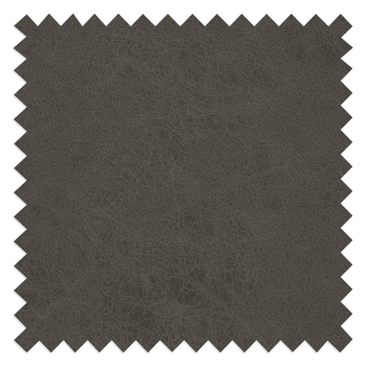 ECKSOFA in Mikrofaser Anthrazit  - Anthrazit/Silberfarben, KONVENTIONELL, Textil/Metall (260/82/182cm) - Trendmanufaktur