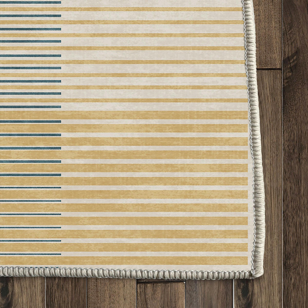 FLACHWEBETEPPICH Wohnzimmer 160/230 cm Kece-Fr59 Gelb rechteckig  - Gelb, Basics, Kunststoff (160/230cm)