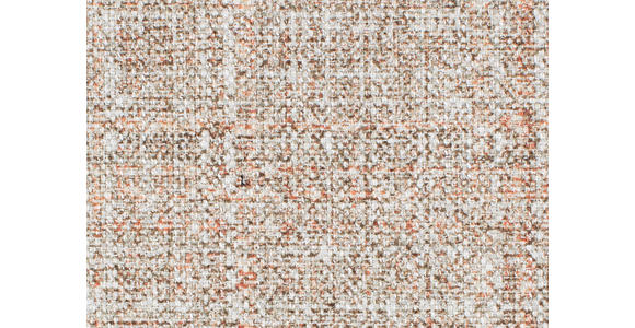SITZBANK 209/92/78 cm  in Orange, Eichefarben  - Eichefarben/Orange, Design, Holz/Textil (209/92/78cm) - Dieter Knoll