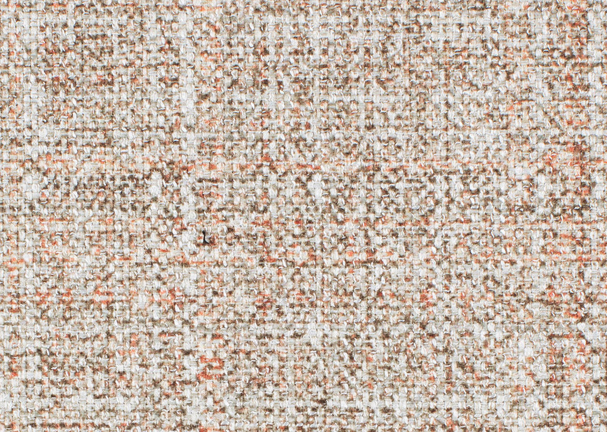 SITZBANK 209/92/78 cm  in Orange, Eichefarben  - Eichefarben/Orange, Design, Holz/Textil (209/92/78cm) - Dieter Knoll