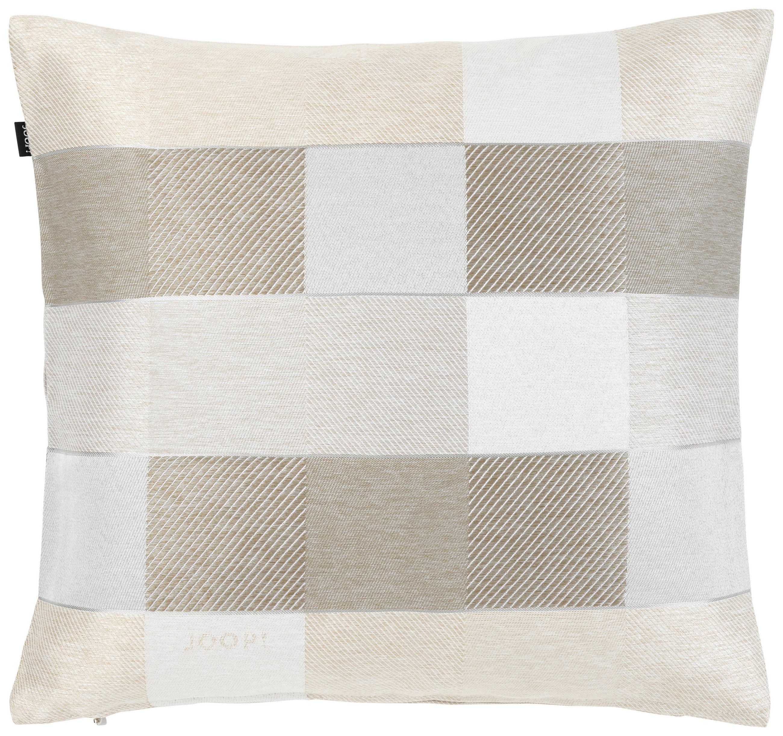DÍSZPÁRNAHUZAT 40/40 cm  - bézs/iszap, Design, textil (40/40cm) - Joop!