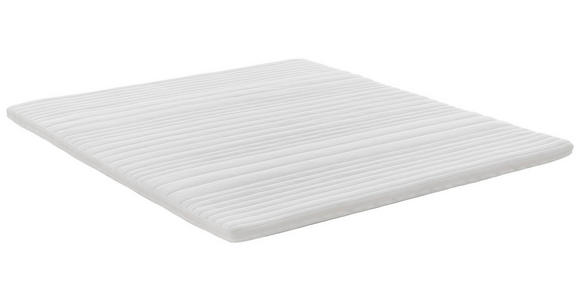 TOPPER 100/200 cm Höhe ca. 7 cm  - Weiß, Basics, Textil (100/200cm) - Novel