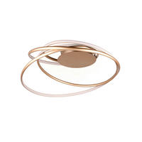 LED-DECKENLEUCHTE Trio Select 72/35 cm   - Goldfarben, Design, Metall (72/35cm) - Trio Leuchten
