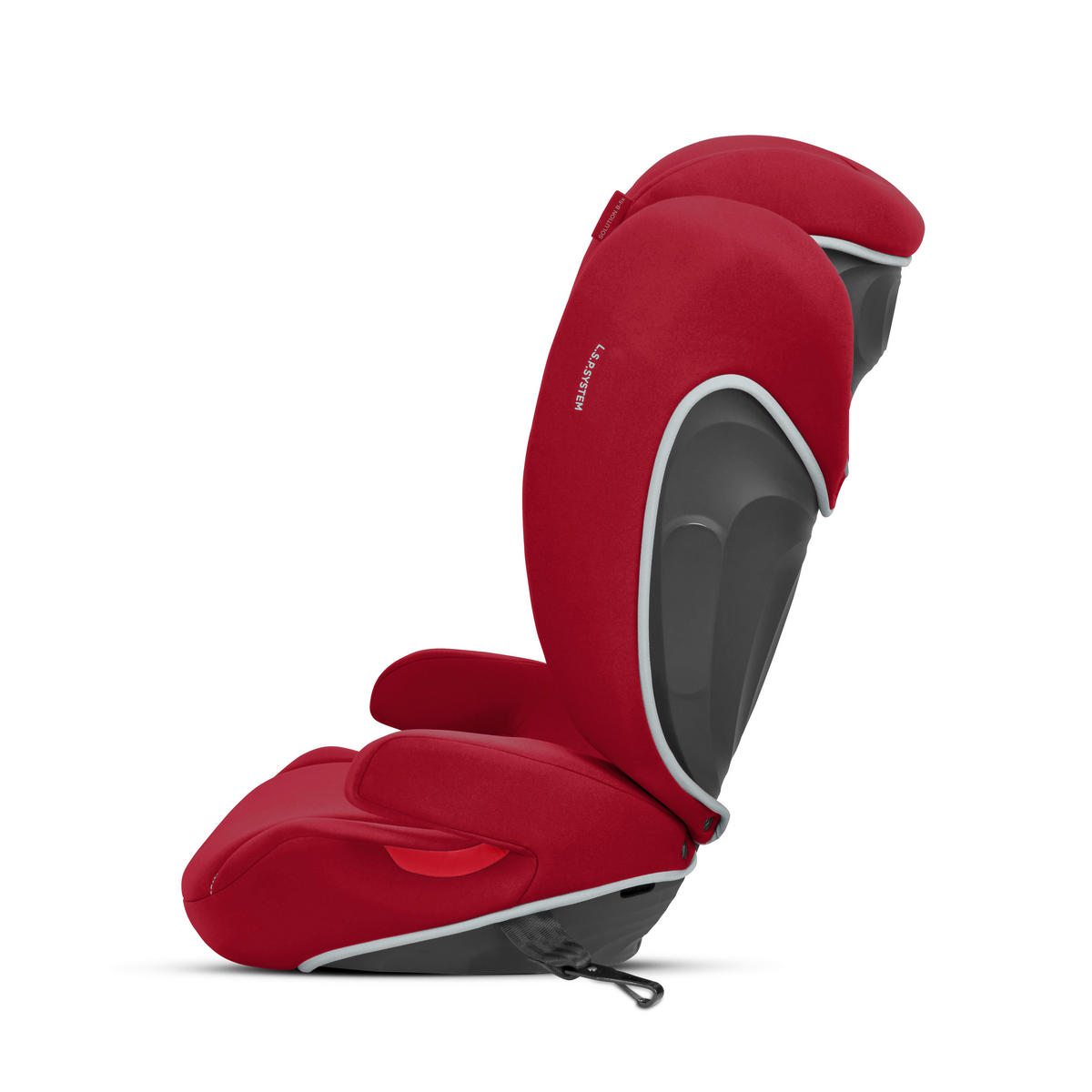 KINDERAUTOSITZ SOLUTION B I-FIX DYNAMIC RED   - Rot, Basics, Kunststoff/Textil (39/52/64cm) - cybex SILVER