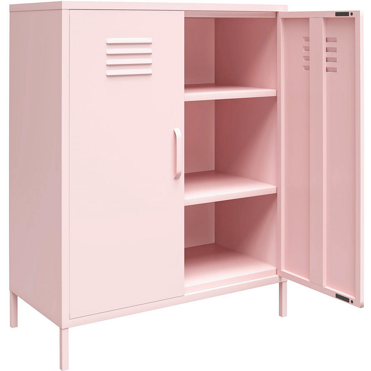 HIGHBOARD Cache  in 80/101/40 cm  - Rosa, Design, Metall (80/101/40cm) - MID.YOU