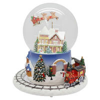 SCHNEEKUGEL - Multicolor, LIFESTYLE, Kunststoff (17cm)