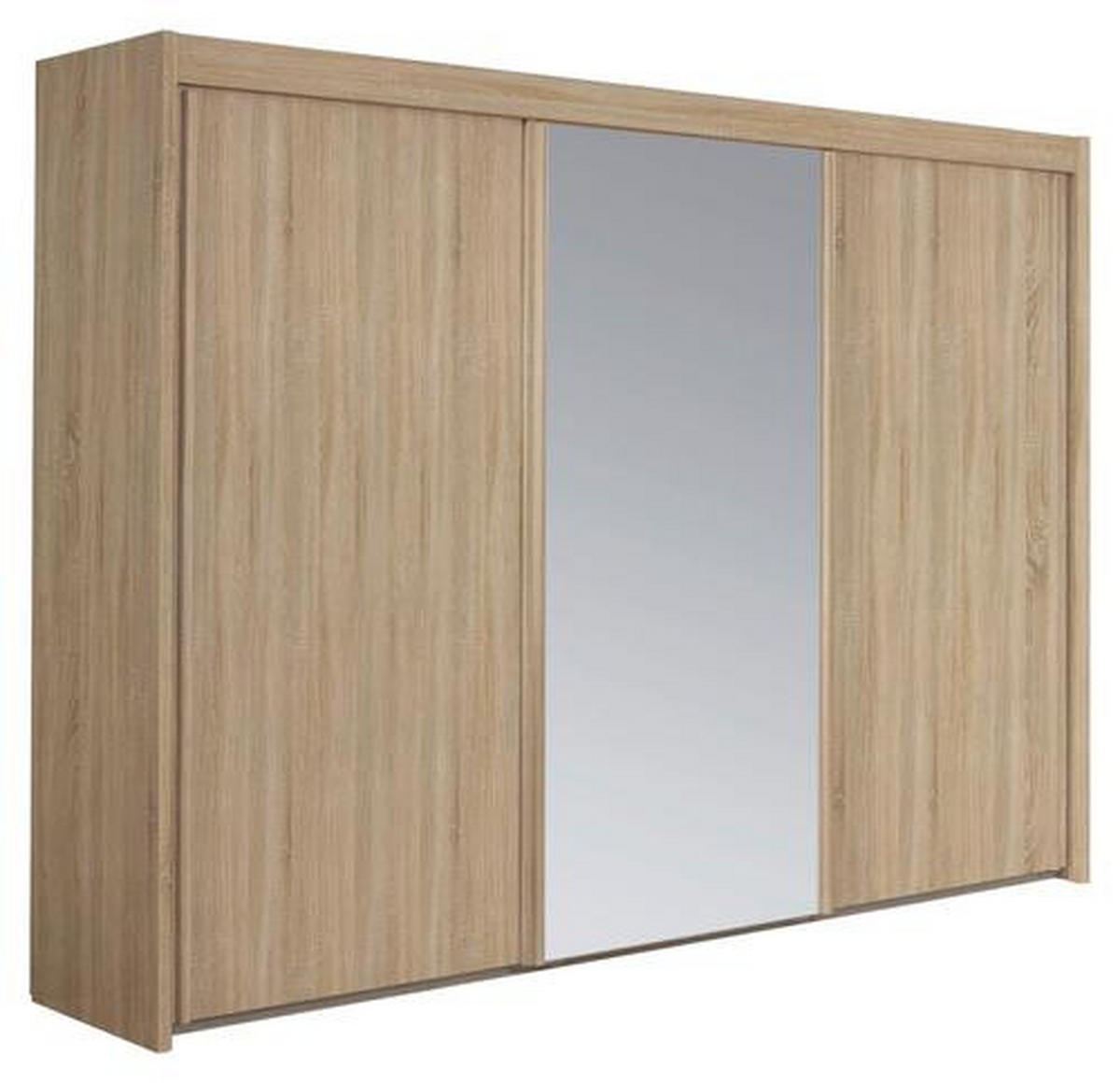 ORMAR - VISEĆA KLIZNA VRATA sonoma hrast  250/223/65 cm  - sonoma hrast, Osnovno, pločasti materijal (250/223/65cm) - Cantus