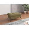 HOCKERTextil Olivgrün  - Schwarz/Olivgrün, Konventionell, Textil/Metall (102/47/69cm) - Sit & More