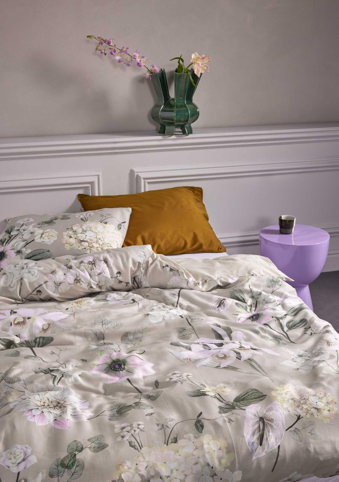 POSTELJINA 135/200 cm  F/W 2024  - boje pijeska, Konvencionalno, tekstil (135/200cm) - Essenza