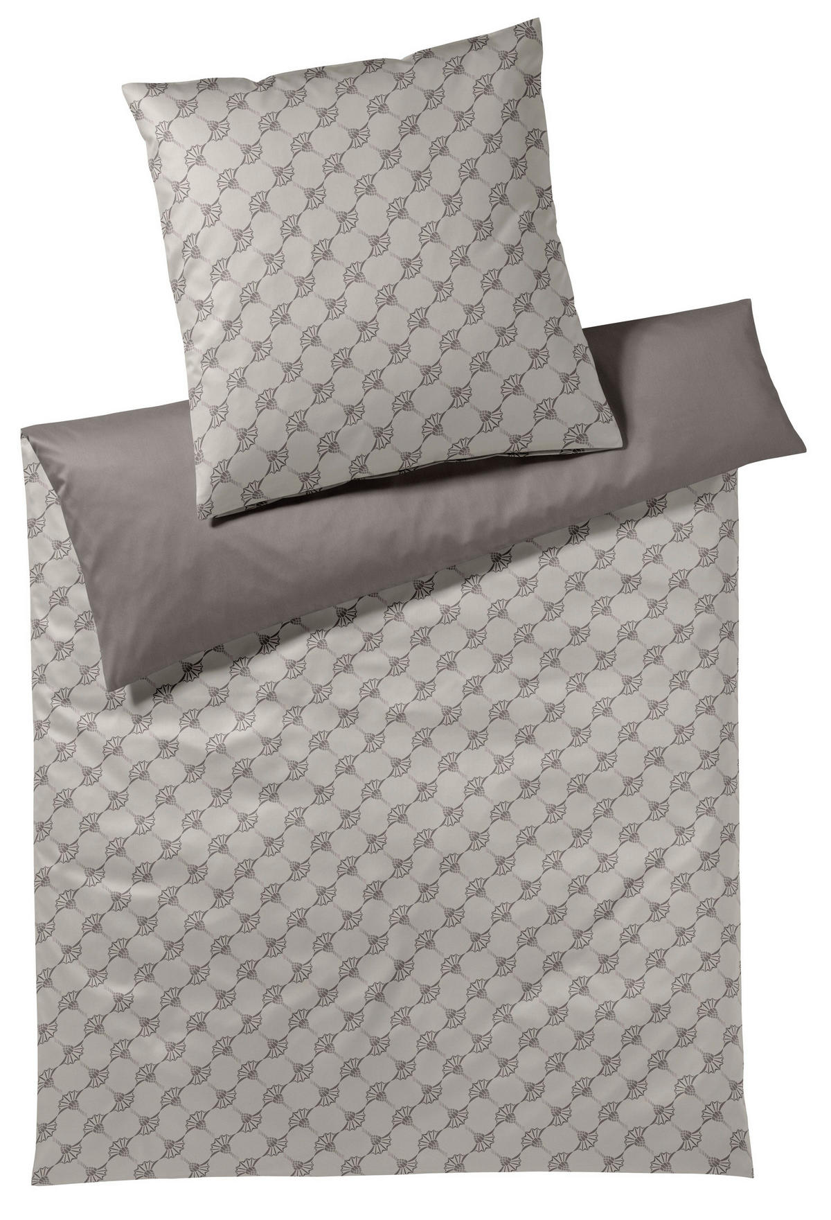 POVLEČENÍ, makosatén, šedohnědá, 200/200 cm - šedohnědá, Trend, textil (200/200cm) - Joop!
