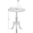 BEISTELLTISCH in Naturfarben, Nickelfarben - Naturfarben/Nickelfarben, Trend, Holz/Metall (46/46/61cm) - Ambia Home BEISTELLTISCH in Naturfarben, Nickelfarben - Naturfarben/Nickelfarben, Trend, Holz/Metall (46/46/61cm) - Ambia Home