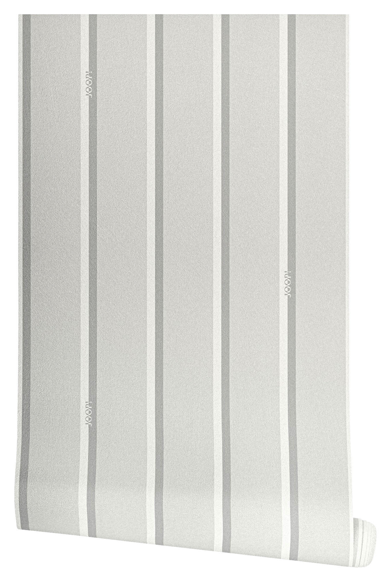 VLIESTAPETE 10.05 m J! STRIPES  - Creme, Design, Textil (53/1005cm) - Joop!