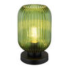 BORDSLAMPA 14/24 cm   - grön/svart, Klassisk, metall/glas (14/24cm) - Globo