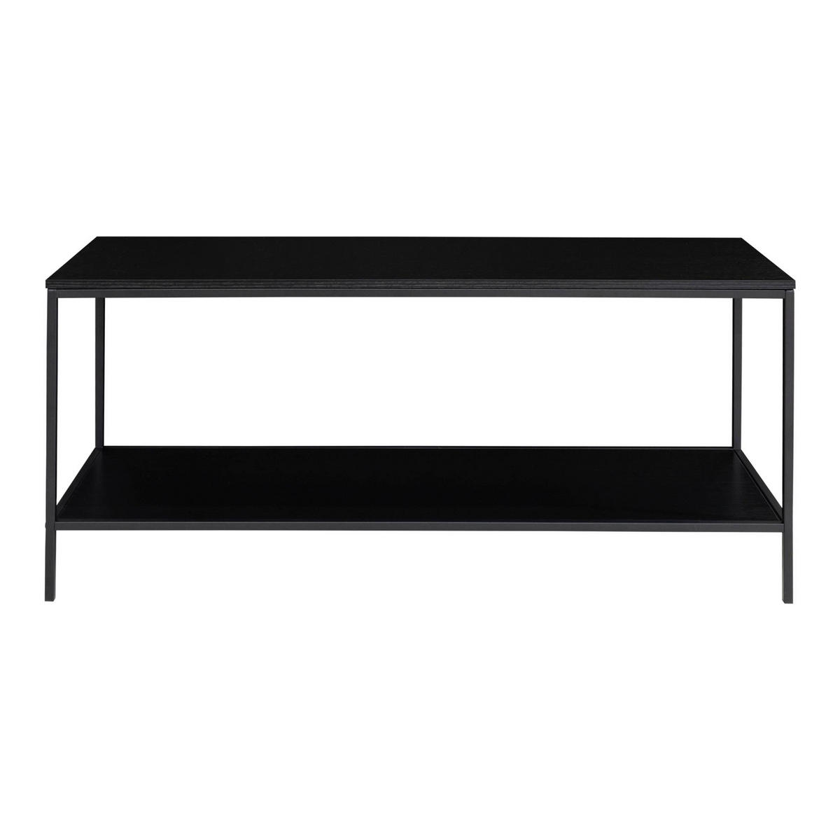 TV-ELEMENT 100/45/36 cm  - Schwarz, Design, Holzwerkstoff/Metall (100/45/36cm) - MID.YOU