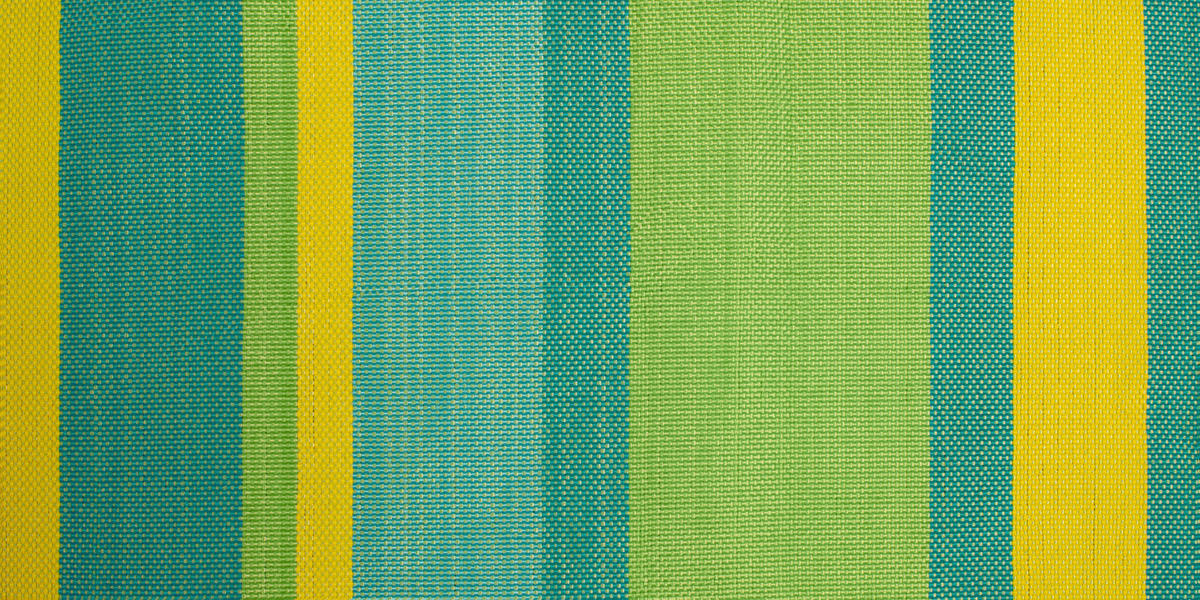 HÄNGEMATTE double outdoor  - Türkis/Gelb, KONVENTIONELL, Textil (160/350cm) - La Siesta