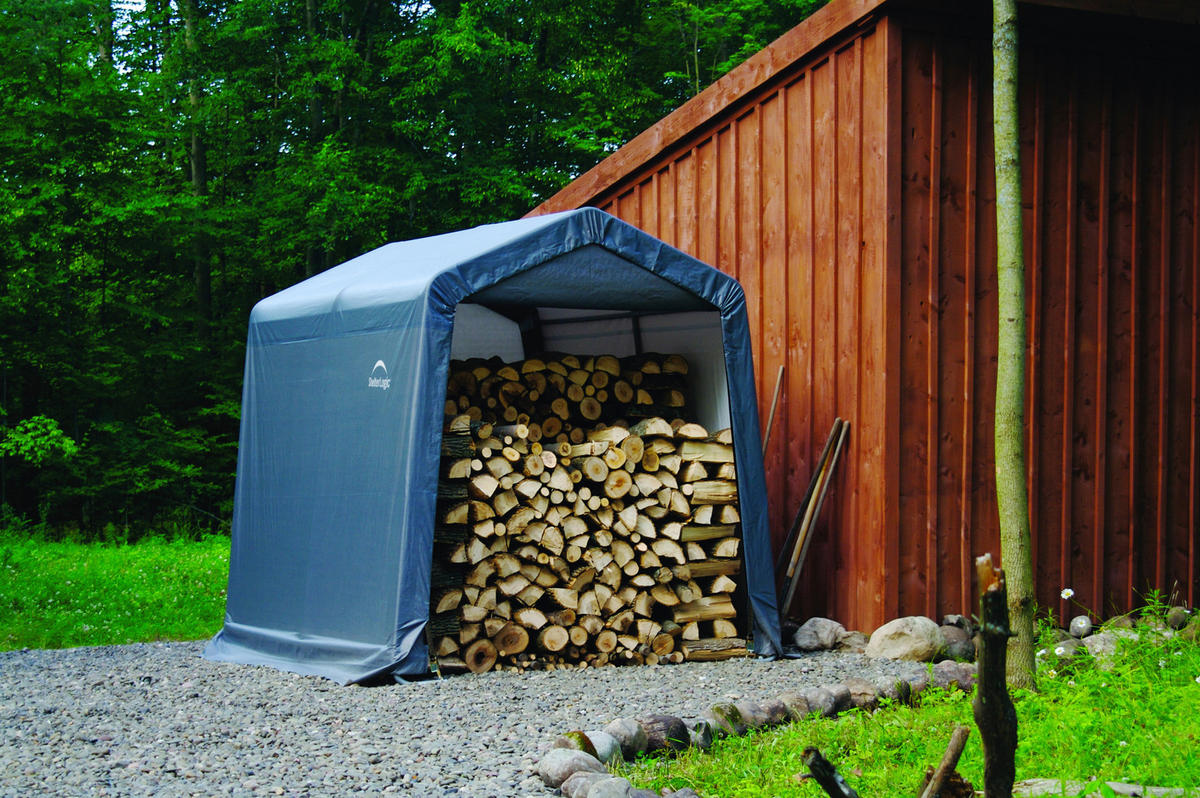 GERÄTEHAUS 240/240/240 cm  - Grau, Basics, Kunststoff (240/240/240cm) - Ambia Garden