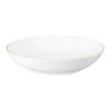 SUPPENTELLER Weiß, Goldfarben Porzellan Liberty  - Goldfarben/Weiß, Basics, Keramik (21cm) - Seltmann Weiden