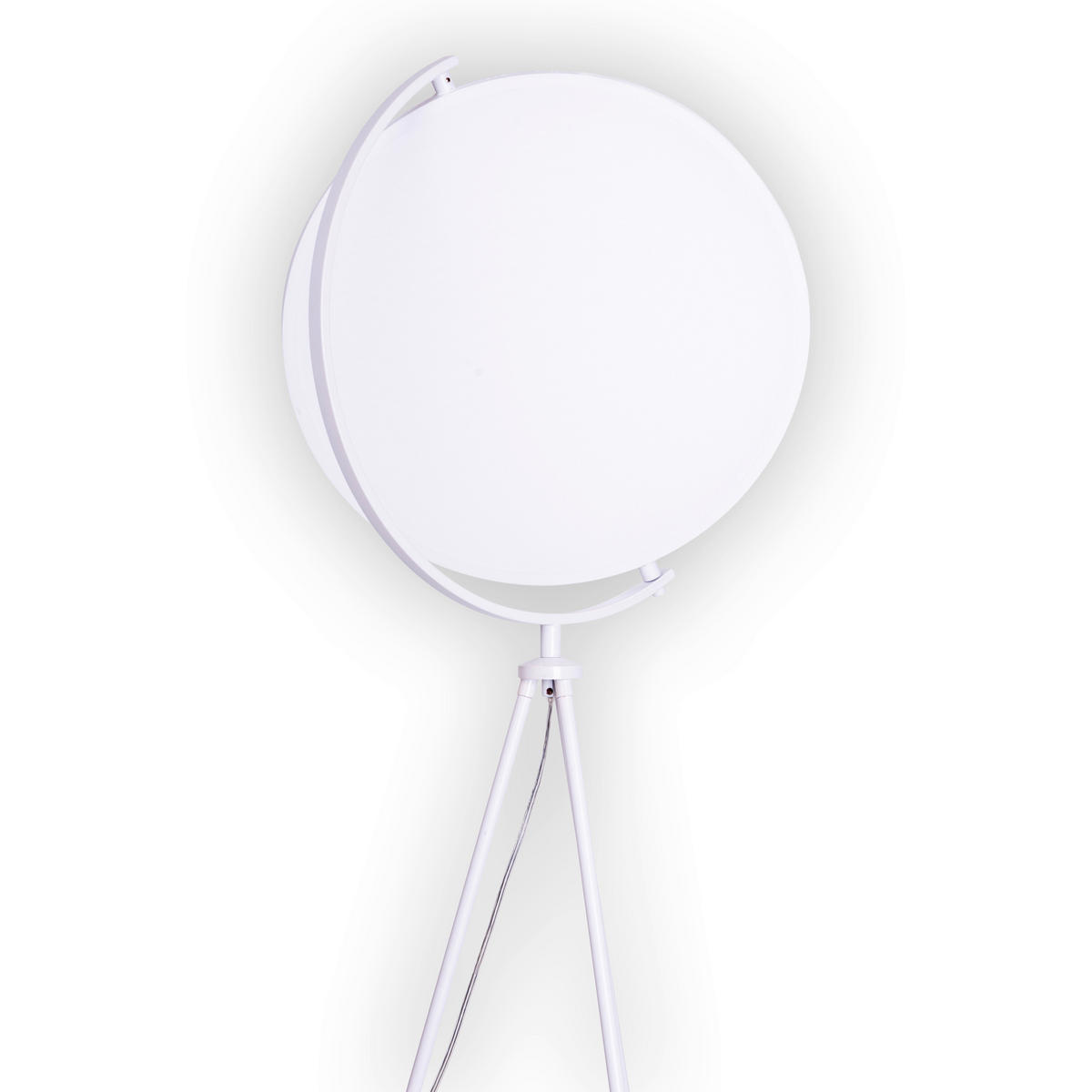 LED-STEHLEUCHTE 41/156 cm    - Weiß, Design, Kunststoff/Textil (41/156cm) - Näve