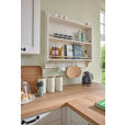 EINBAUKÜCHE   - Weiß, LIFESTYLE, Holzwerkstoff - Novel