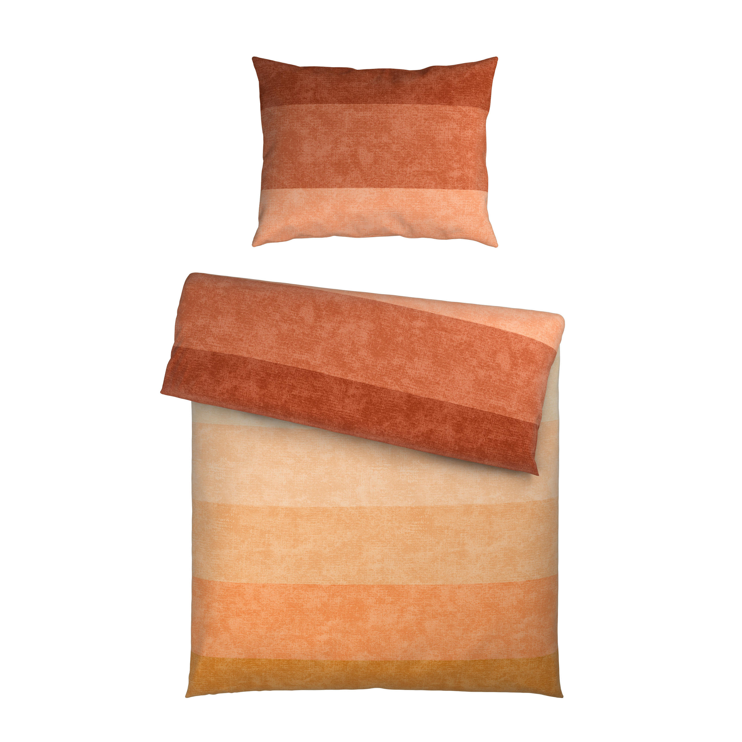 BETTWÄSCHE Satin 140/200 cm  - Naturfarben, KONVENTIONELL, Textil (140/200cm) - Novel