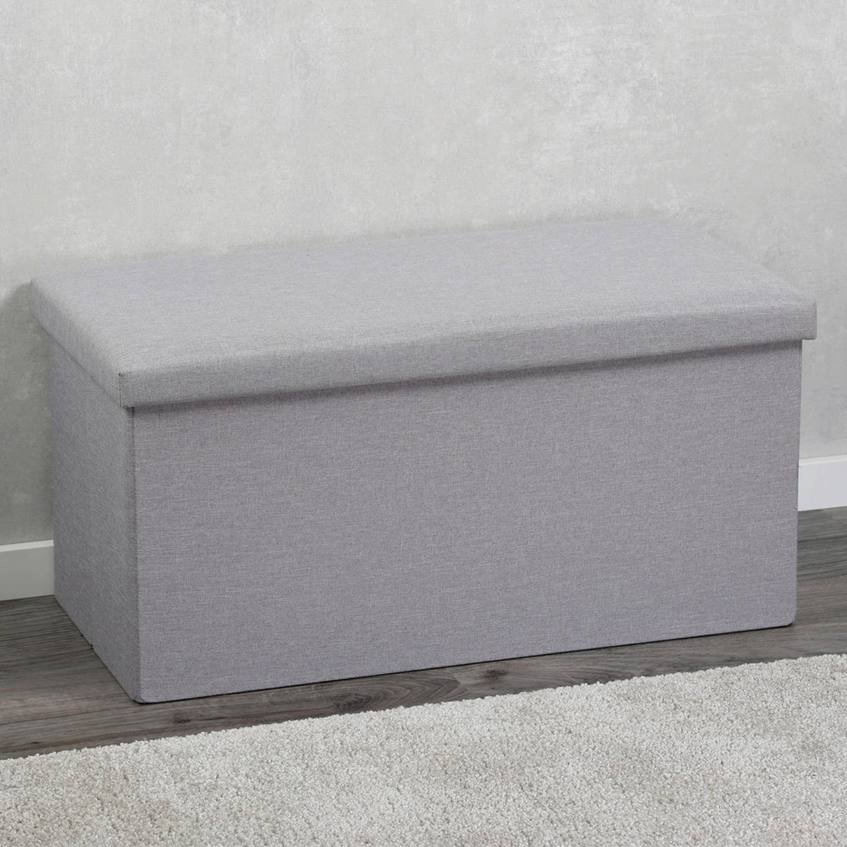 SITZBANK 76/38/38 cm Grau  - Grau, Design, Textil (76/38/38cm) - Kesper