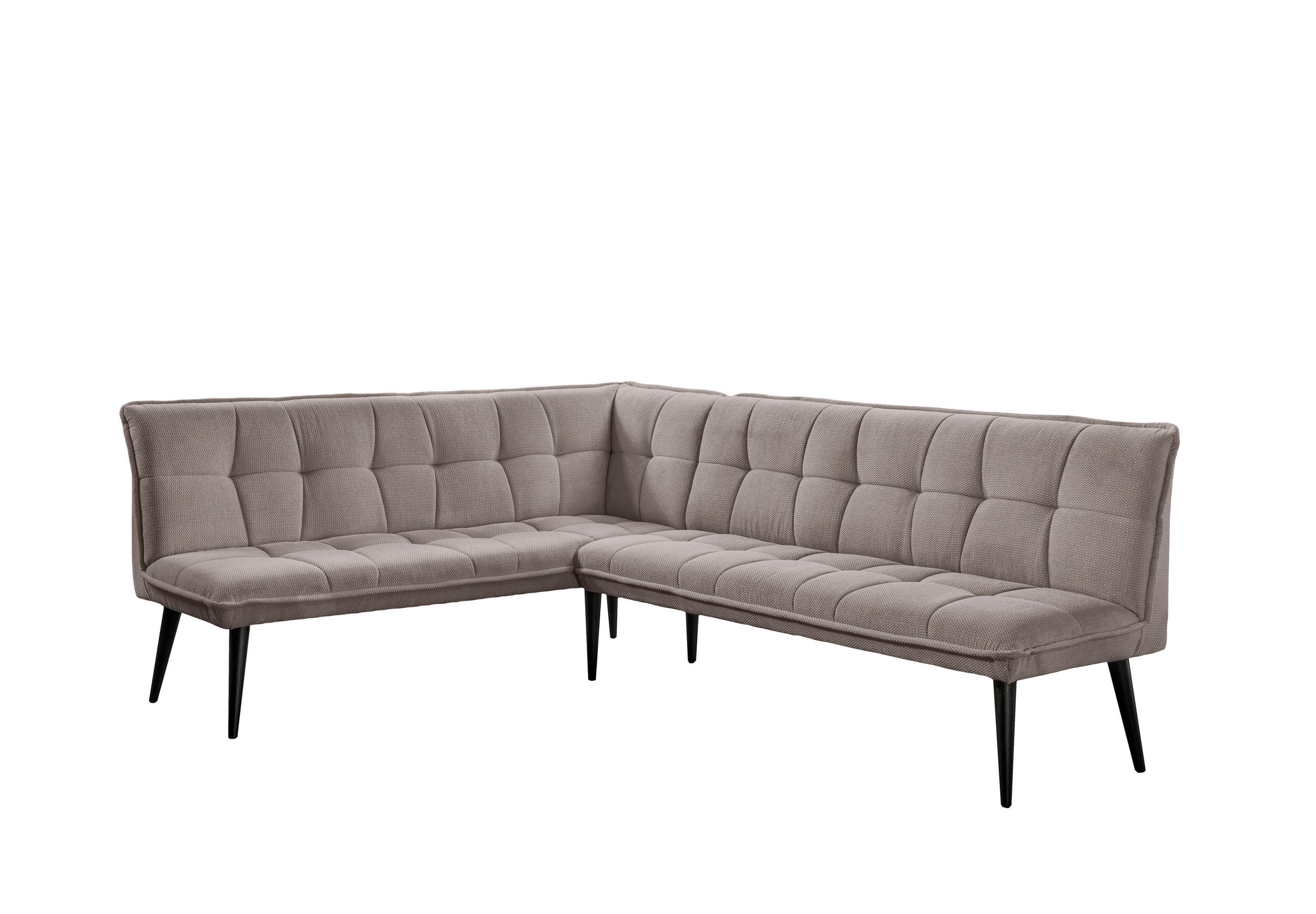 KLUPA KUTNA  bež  drvo, tekstil, drvni materijal      - bež/crna, Moderno, drvni materijal/drvo (260/201cm) - Livetastic