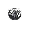 KERZENHALTER - Schwarz, LIFESTYLE, Glas/Metall (20,5/15,5cm) - Ambia Home