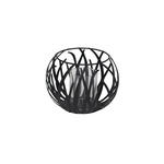 KERZENHALTER - Schwarz, LIFESTYLE, Glas/Metall (20,5/15,5cm) - Ambia Home