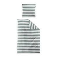 BETTWÄSCHE Makosatin 140/200 cm  - Salbeigrün, KONVENTIONELL, Textil (140/200cm) - Irisette