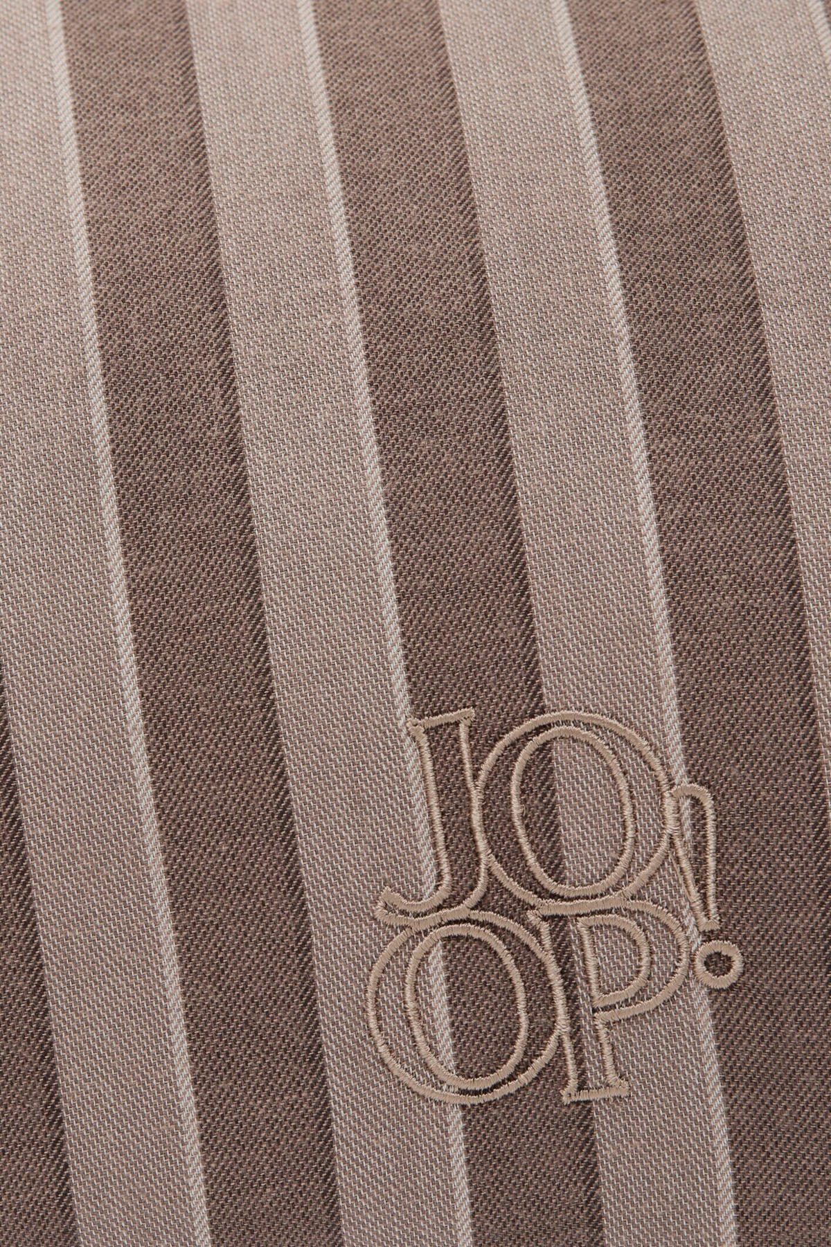 WENDEBETTWÄSCHE Soft Lines Flanell 155/220 cm  - Braun, Basics, Textil (155/220cm) - Joop!