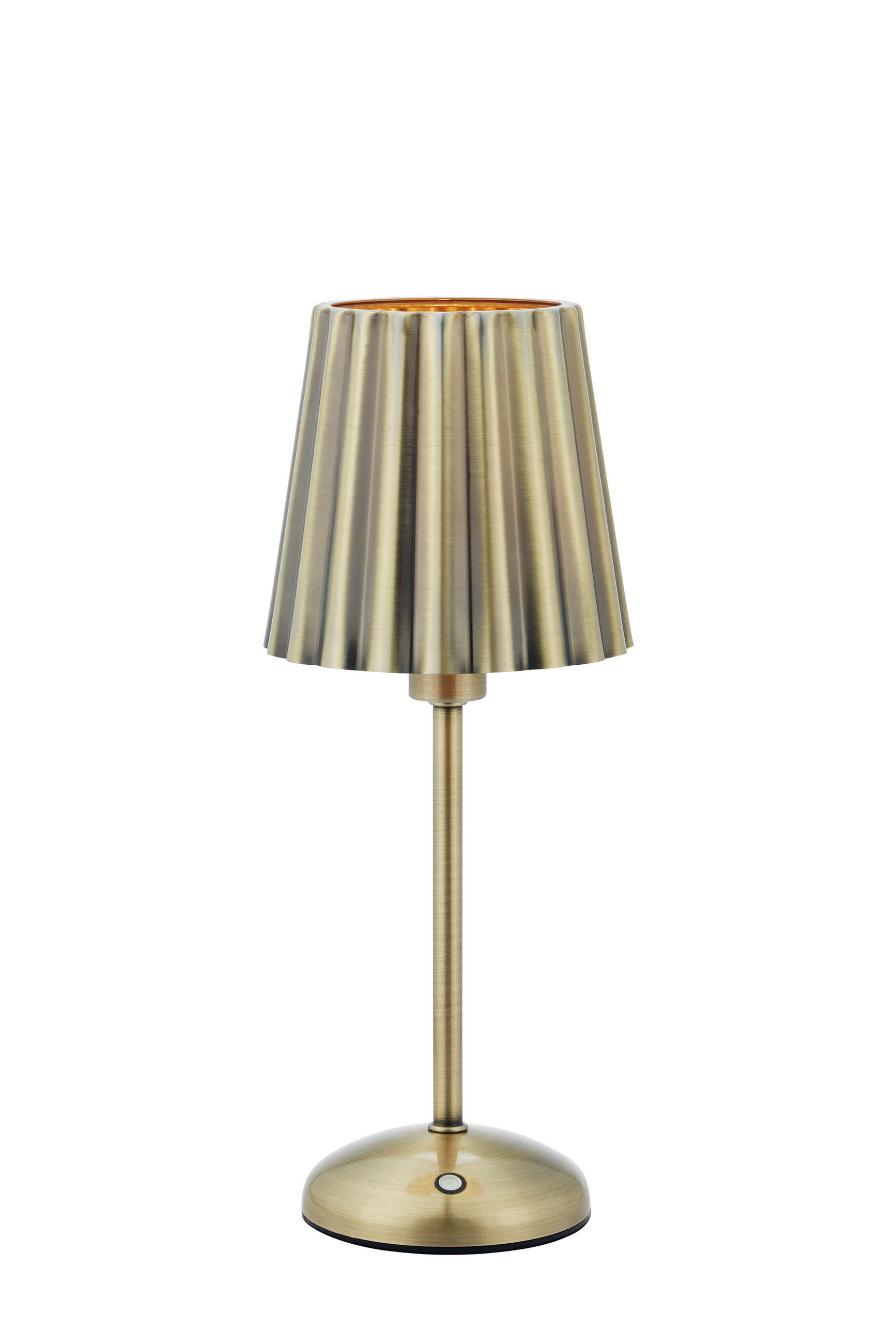 AKKU-TISCHLEUCHTE Celia 14/35/14 cm  - Messingfarben, Basics, Kunststoff/Metall (14/35/14cm) - Markslöjd