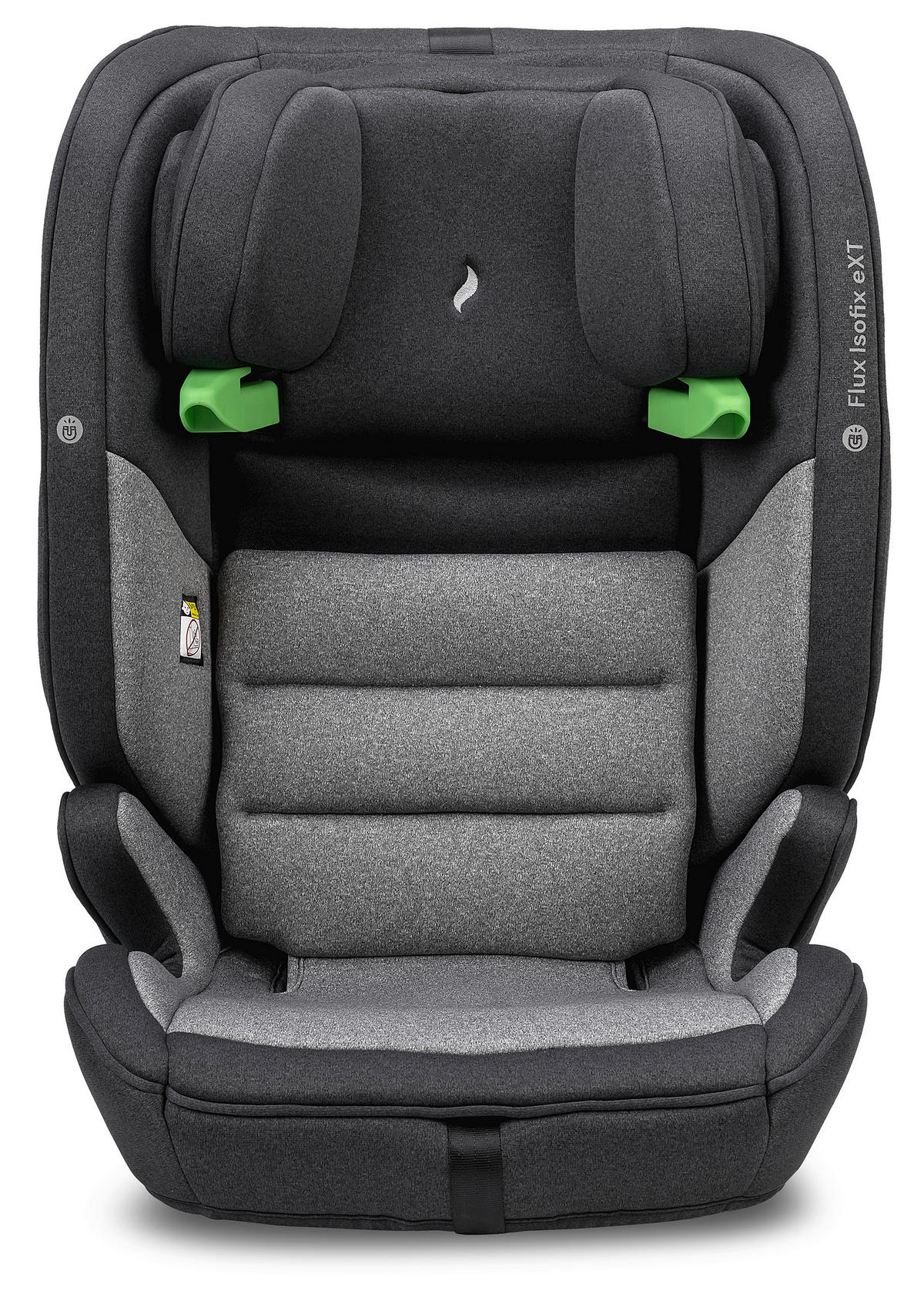 KINDERAUTOSITZ Flux Isofix eXT  - Schwarz/Grau, Basics, Kunststoff/Textil (44/61.5/47cm) - Osann