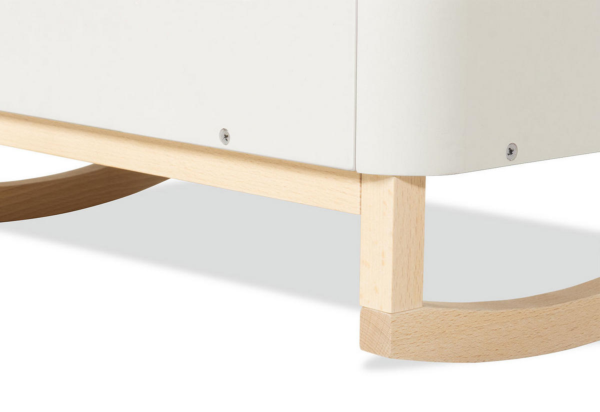 PUPPENWIEGE - Beige/Naturfarben, Basics, Holz (50/26/24cm) - Pinolino