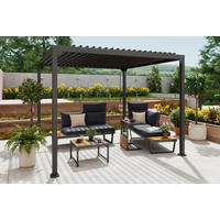 PAVILLON 300/227/300 cm   - Anthrazit, MODERN, Metall (300/227/300cm) - Ambia Garden