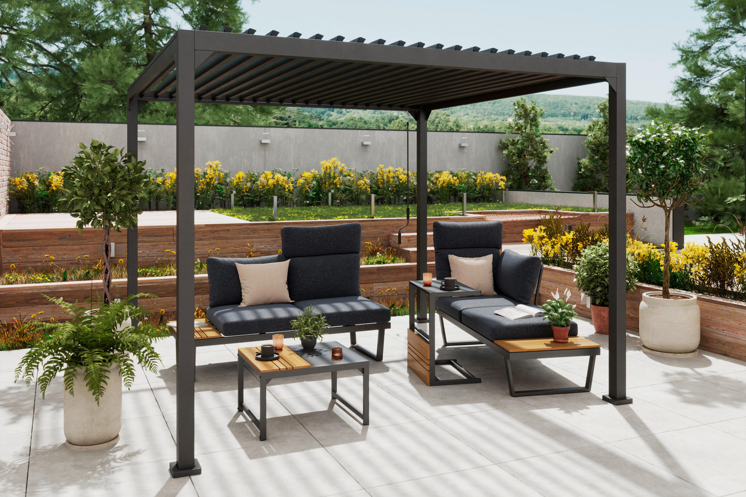 Ambia Garden PAVILÓN velikost: 300/227/300 cm.