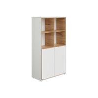 BABYREGAL Lieven Weiß, Eichefarben  - Eichefarben/Weiß, Basics, Holzwerkstoff (97,2/165,0/38,8cm) - Paidi