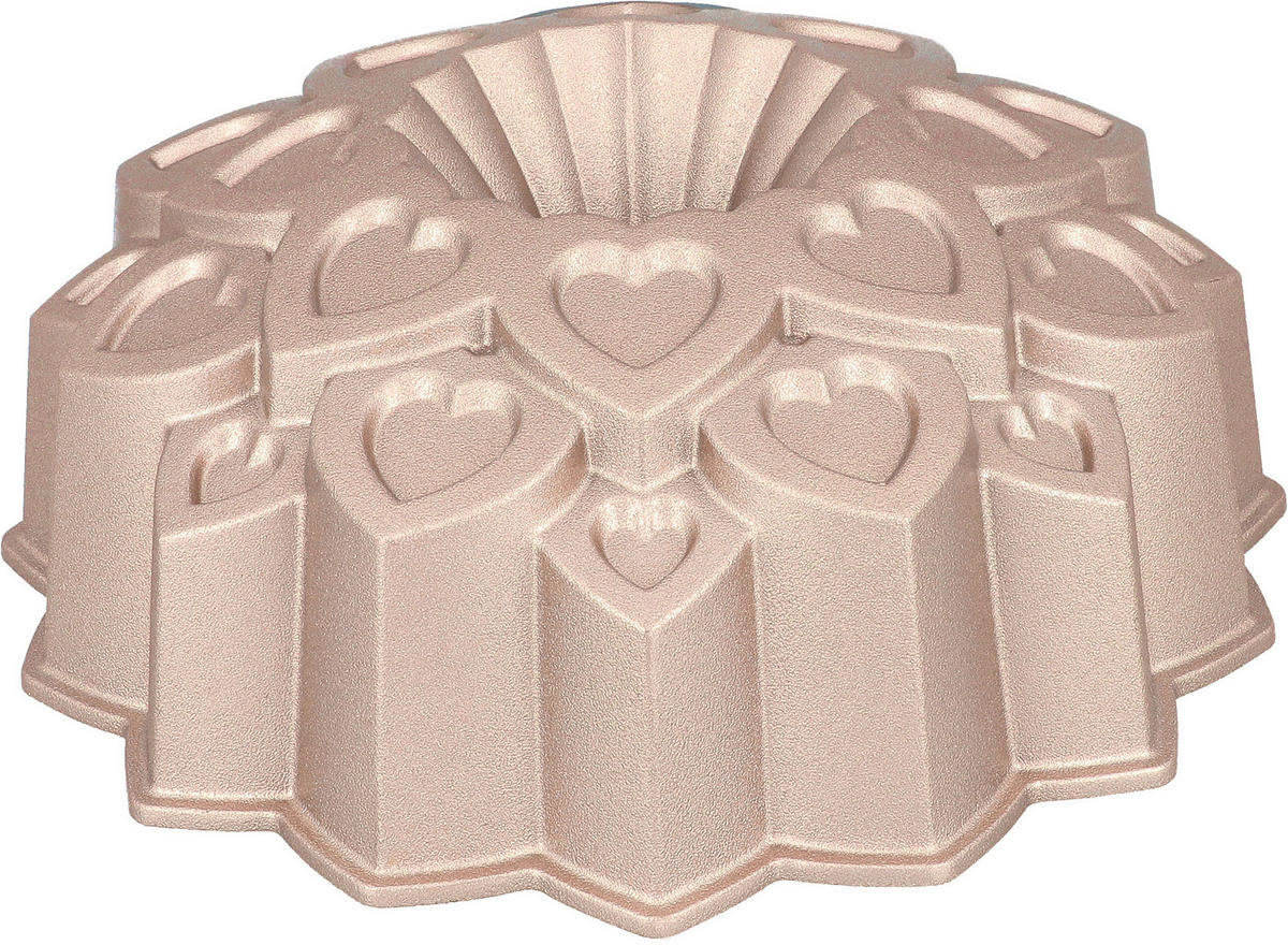 GUGELHUPFFORM  - Goldfarben, Design, Metall (25/9cm) - Birkmann