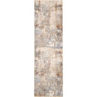 VÄVD MATTA 68/230 cm  - ljusgrå/cremefärgad, Lifestyle, textil (68/230cm) - Novel