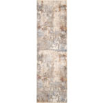 WEBTEPPICH 68/230 cm Creme, Hellgrau  - Creme/Hellgrau, LIFESTYLE, Textil (68/230cm) - Novel