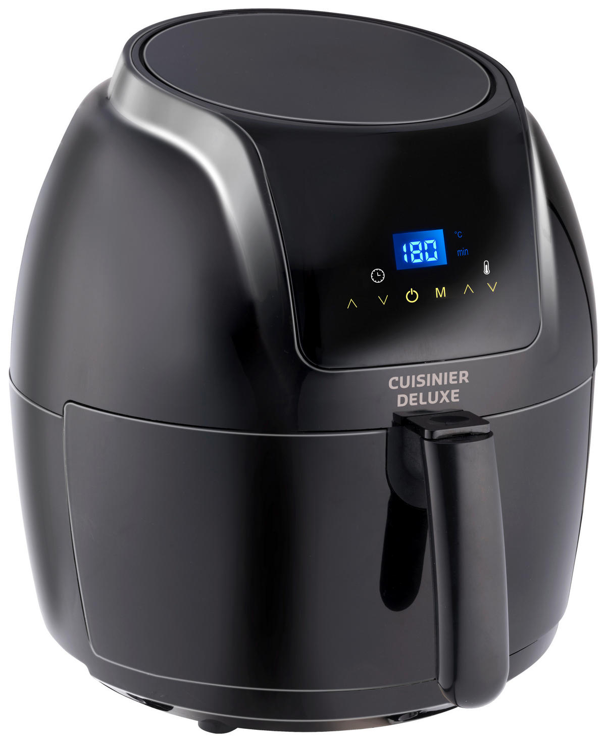 HEIßLUFTFRITTEUSE 5.5 L  - Schwarz, KONVENTIONELL, Kunststoff (39,6/32,4/36cm)