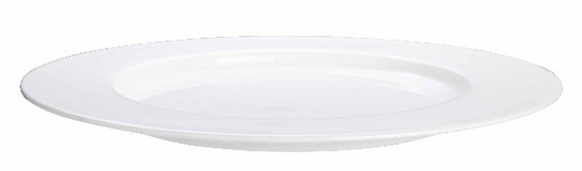 DESSERTTELLER Weiß 24 cm A TABLE  - Weiß, Basics, Keramik (24cm) - ASA