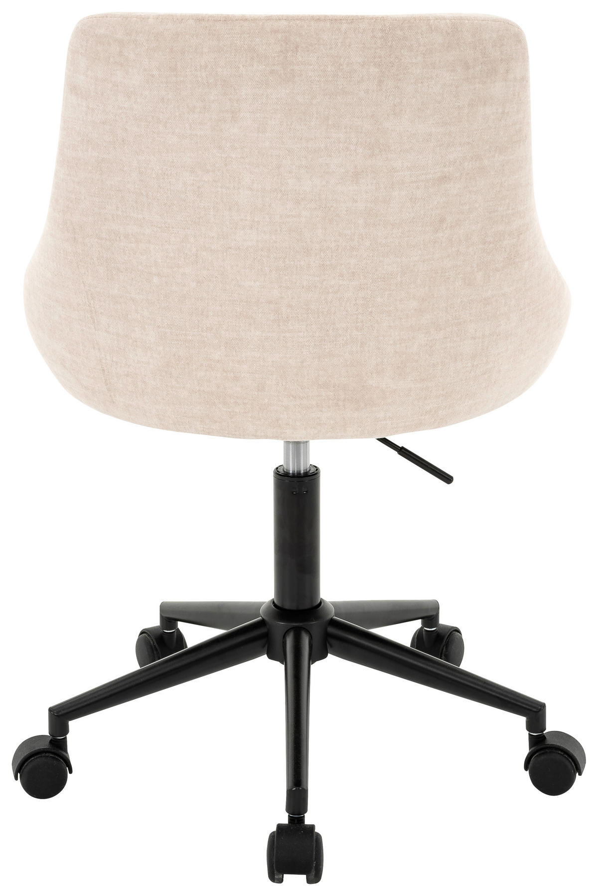 JUGENDDREHSTUHL - Beige/Schwarz, Konventionell, Kunststoff/Textil (55/78-90/56cm) - Carryhome