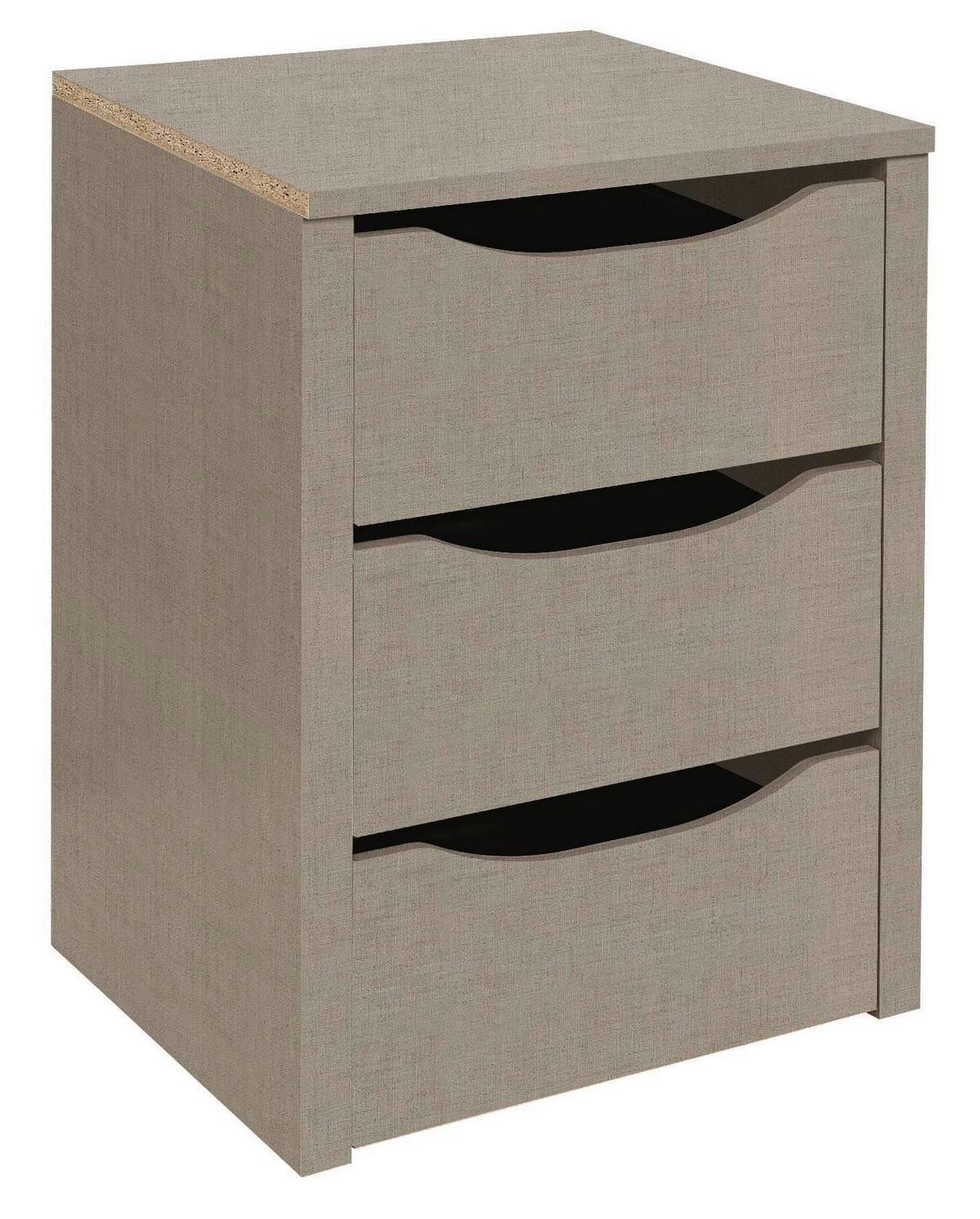 SCHUBKASTENEINSATZ 43/57/45 cm   - Grau, Holzwerkstoff (43/57/45cm) - Carryhome