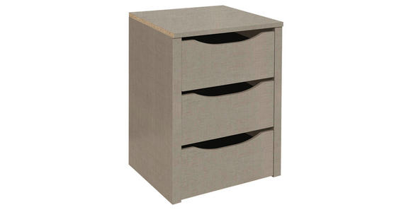 SCHUBKASTENEINSATZ 43/57/45 cm   - Grau, Holzwerkstoff (43/57/45cm) - Carryhome