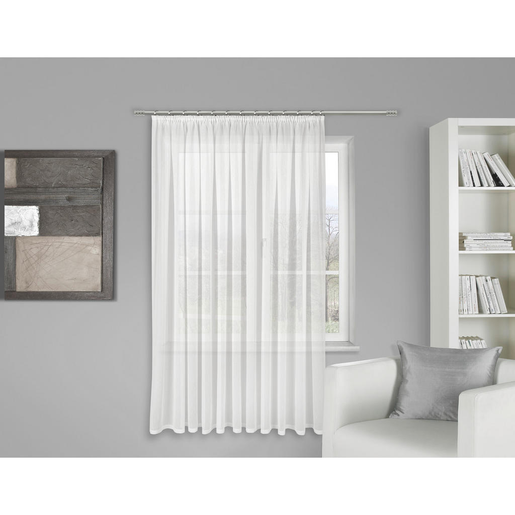 Thumbnail - Esposa Fertigstore Lina, Creme, Textil, 450x175 cm, Oeko-Tex® Standard 100, Wohntextilien, Gardinen & Vorhänge, Fertigga...