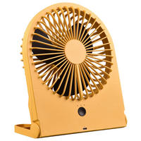 TISCHVENTILATOR - Gelb, Basics, Kunststoff (19/10,5/23cm) - Mican