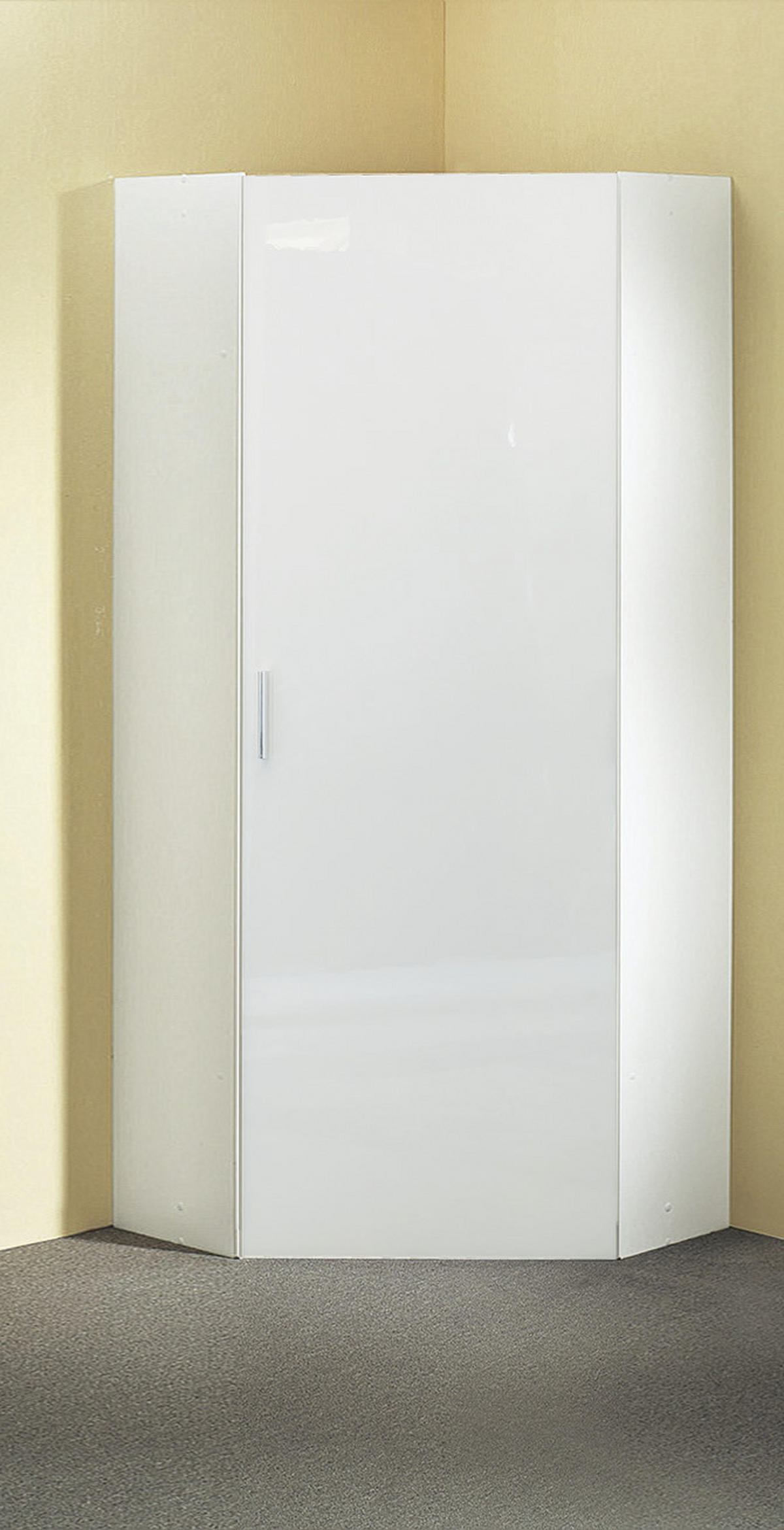 SKŘÍŇ NA ODĚV, bílá, 80/185/80 cm - bílá/barvy chromu, Design, kompozitní dřevo/plast (80/185/80cm) - Xora